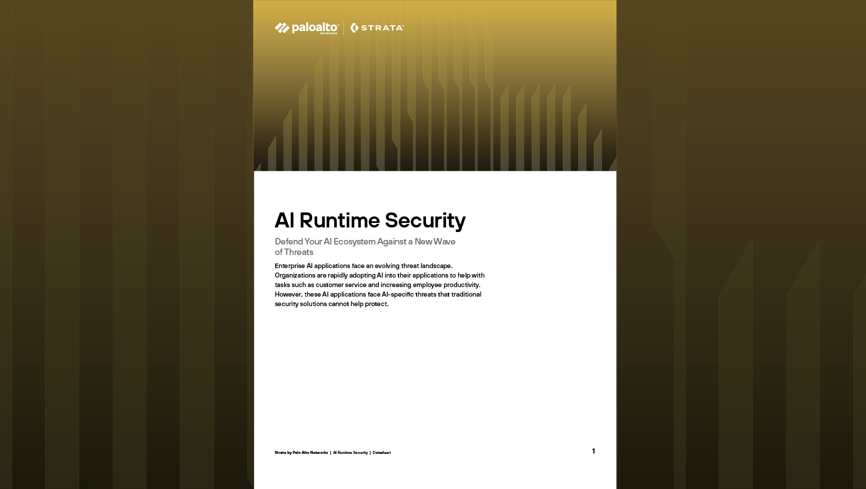 Sicurezza runtime AI 
