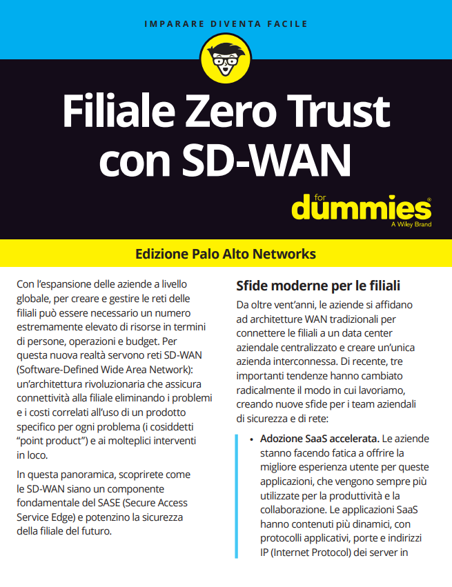 Per principianti: Filiale Zero Trust per SD-WAN